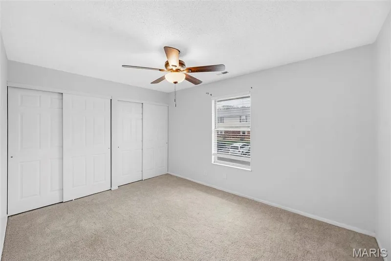 Double closets in primary bedroom — 773 Delray Drive #D, St Peters, MO 63376