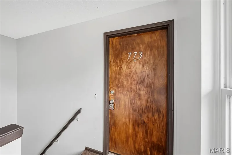 Interior door to the unit — 773 Delray Drive #D, St Peters, MO 63376