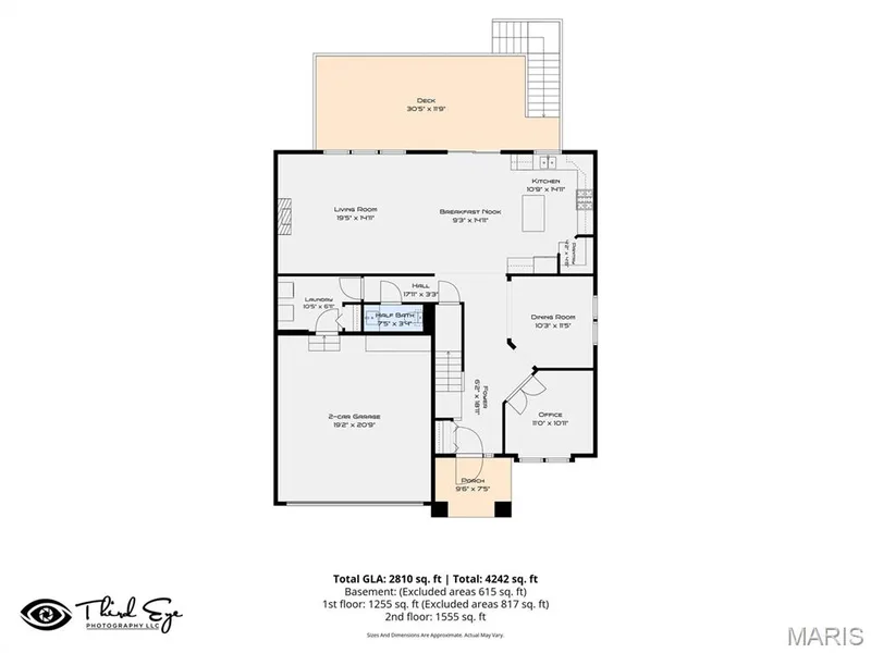 Floor plan — 543 Country Chase Drive, Lake St. Louis, MO 63367