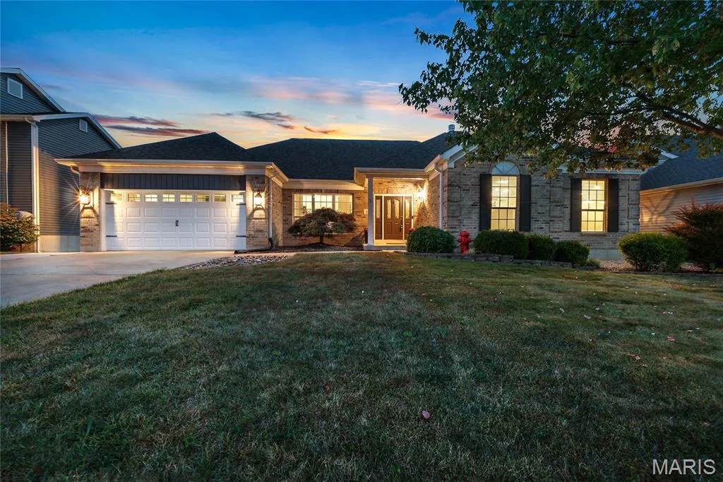 314 Pleasant Meadows Drive, Wentzville, MO 63385 — listing photo 1 of 54