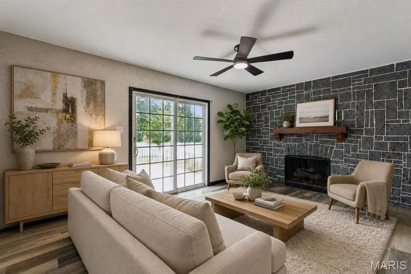 AI generated staging — 2801 Droste Road, St Charles, MO 63301