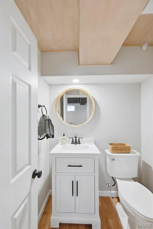 Half Bath in Lower Level — 416 Morningside Drive, St Peters, MO 63376