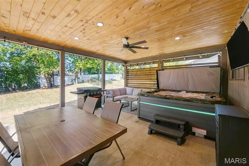 Covered Patio — 416 Morningside Drive, St Peters, MO 63376