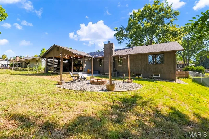 Fenced-in Backyard — 416 Morningside Drive, St Peters, MO 63376