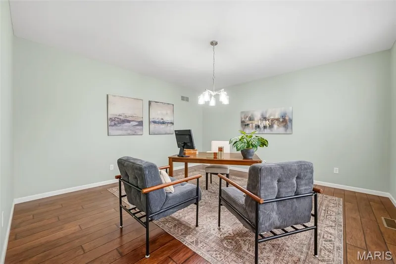This room could be an Office, Formal Dining Room, Sitting Room,  Playroom — 3488 Millington Drive, St Charles, MO 63301