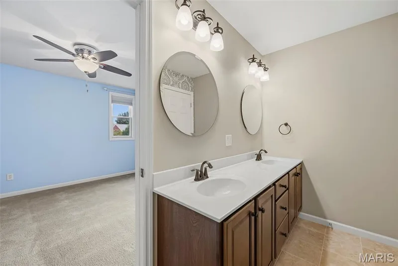 Jack and Jill Bathroom — 3488 Millington Drive, St Charles, MO 63301