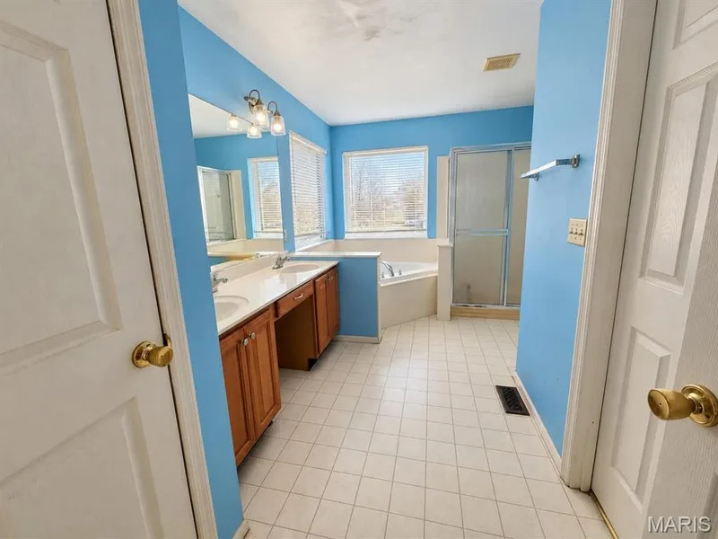 Master bathroom — 45 Autumn Crest Court, Wentzville, MO 63385