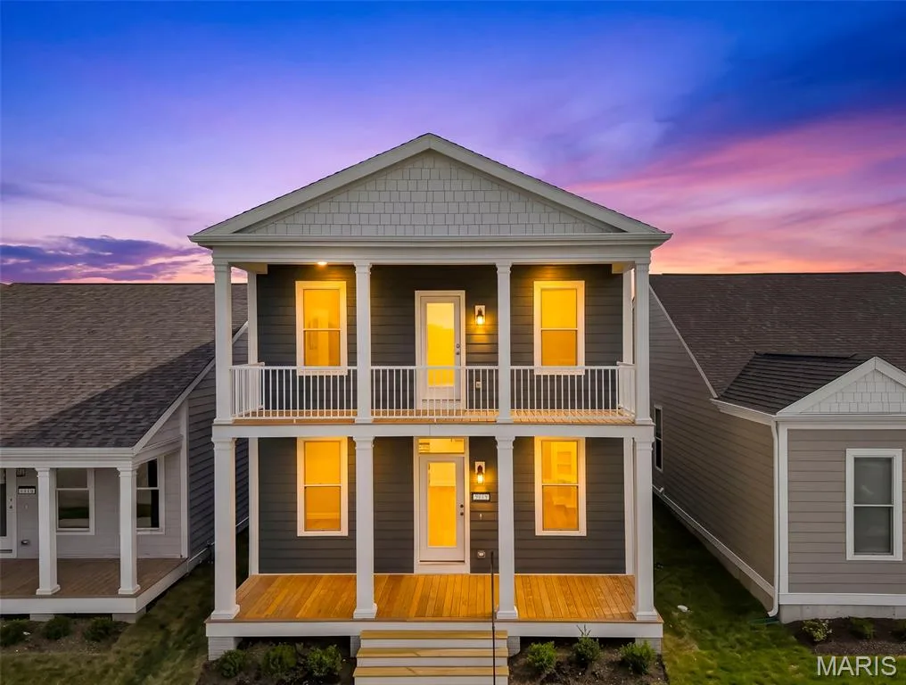 DOUBLE COVERED PORCHES! — 9019 Wilkie Station Street, St Charles, MO 63301