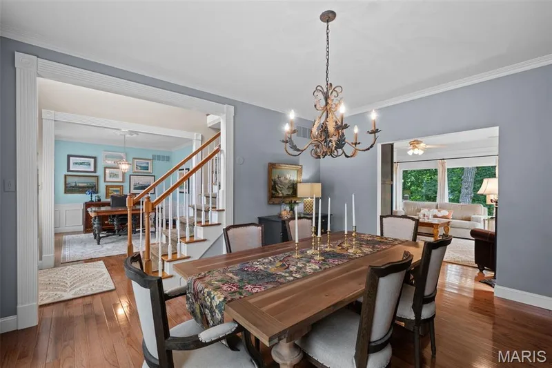 Living Room used as Dining Room — 16630 Highland Summit Drive, Ballwin, MO 63011