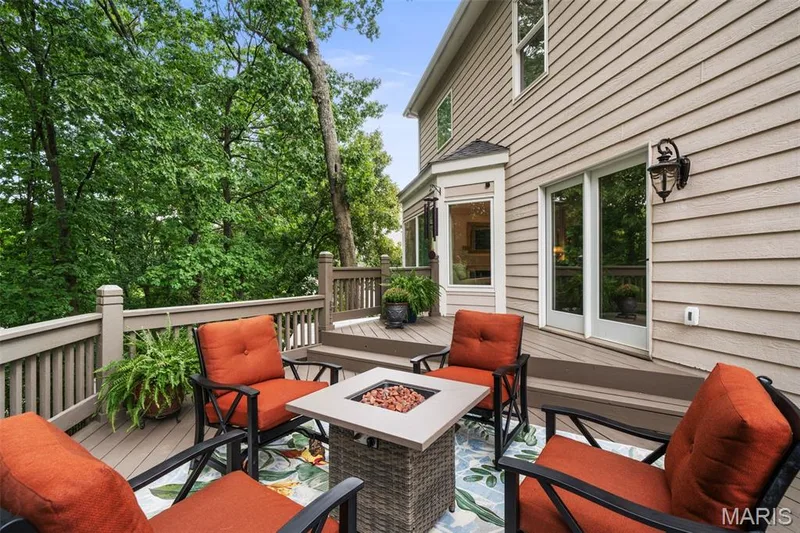 Deck updated boards 2015 — 16630 Highland Summit Drive, Ballwin, MO 63011