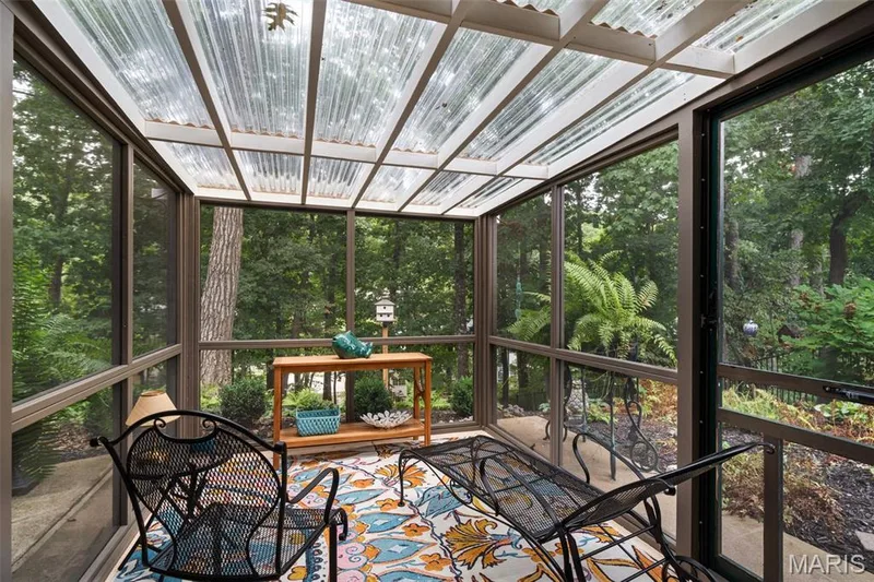 Relax here screen room added May 2026 — 16630 Highland Summit Drive, Ballwin, MO 63011