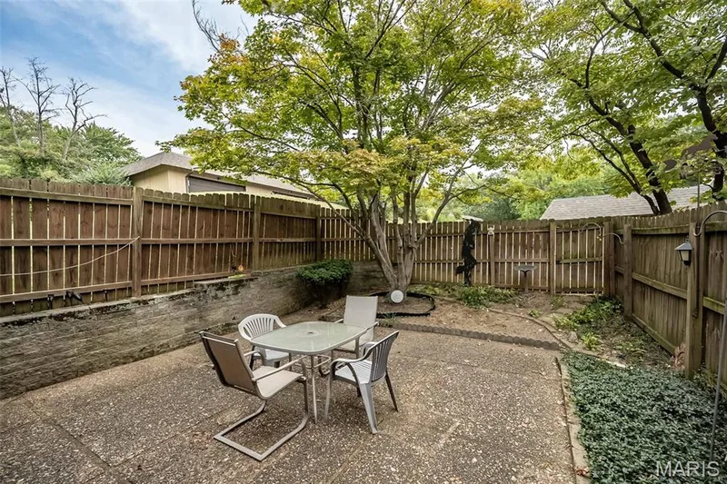 Private patio — 1368 Hampton Road #A, St Charles, MO 63303