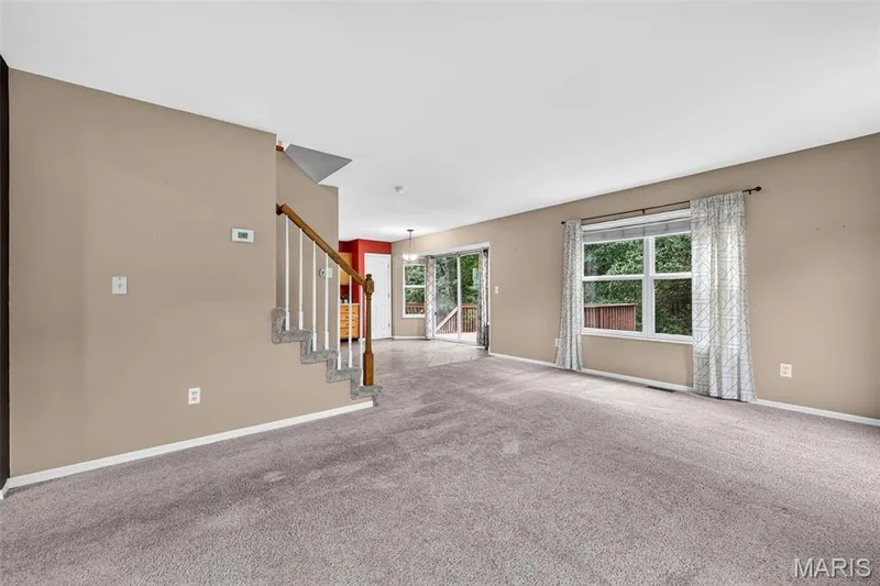 The carpet on the main level and stairs was just professionally cleaned! — 1033 Providence Pointe Drive, Wentzville, MO 63385