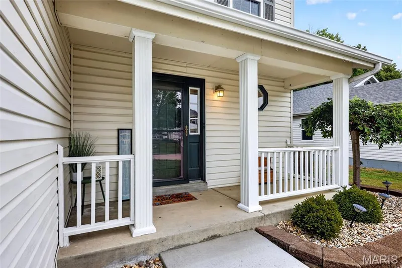 Such a cute entry to this home with great curb appeal! — 1033 Providence Pointe Drive, Wentzville, MO 63385