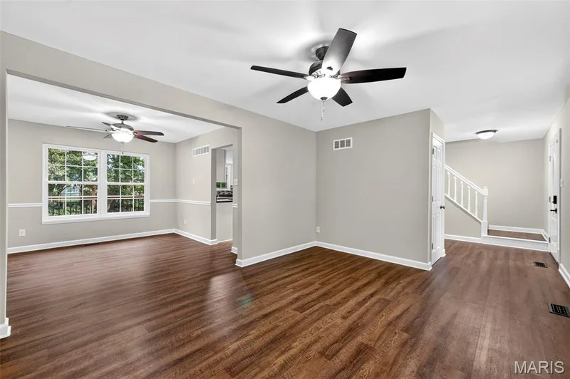Great room & dining area — 2972 Wheatfield Farms Drive, O'Fallon, MO 63368