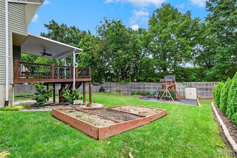 Garden area — 2972 Wheatfield Farms Drive, O'Fallon, MO 63368