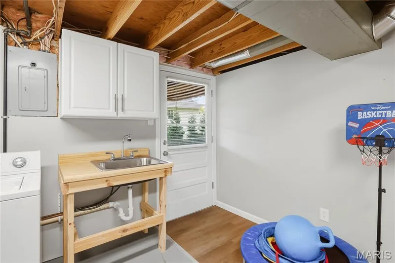 There is a convenient Half Glass Door to another Patio & Backyard! — 27 Oak Valley Drive, St Peters, MO 63376