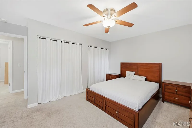 Owners Suite with TWO Full Size Closets offers LOTS of EASY ACCESS! — 27 Oak Valley Drive, St Peters, MO 63376