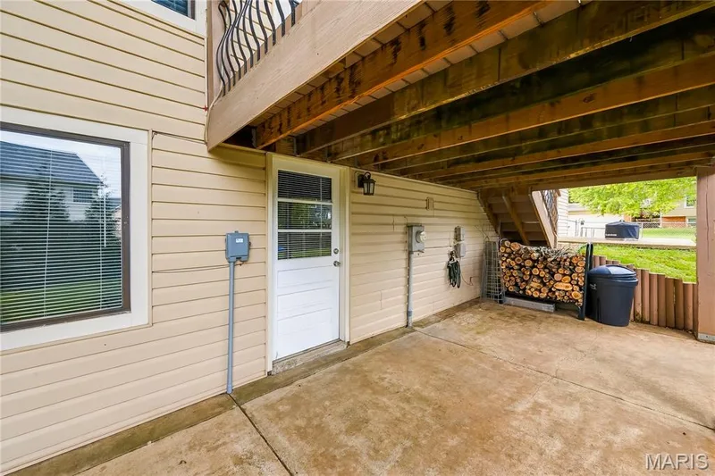 Partially Covered Concrete Patio! — 27 Oak Valley Drive, St Peters, MO 63376