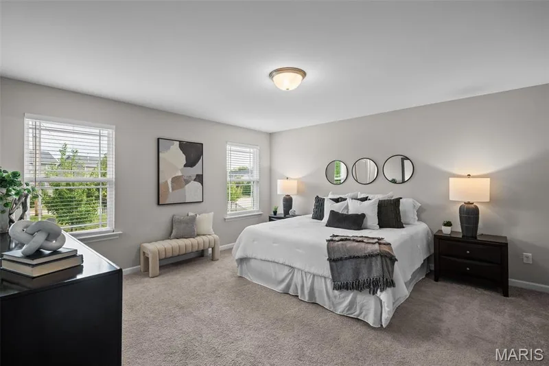 Spacious primary bedroom — 17 Rydal Place, St Charles, MO 63303