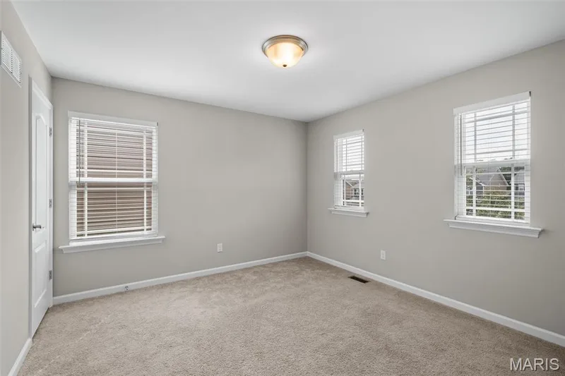 Upstairs bedroom #2 with a walk-in closet — 17 Rydal Place, St Charles, MO 63303