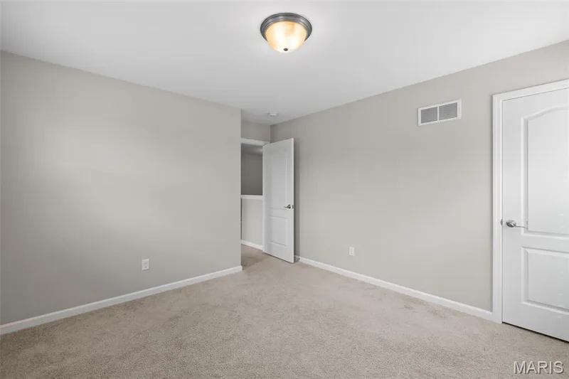 Upstairs bedroom #3 with a walk-in closet — 17 Rydal Place, St Charles, MO 63303