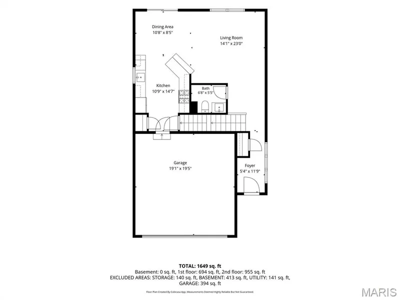 Main level — 17 Rydal Place, St Charles, MO 63303