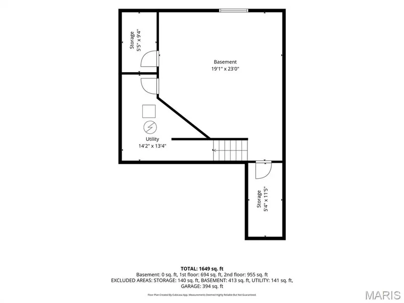Lower level — 17 Rydal Place, St Charles, MO 63303