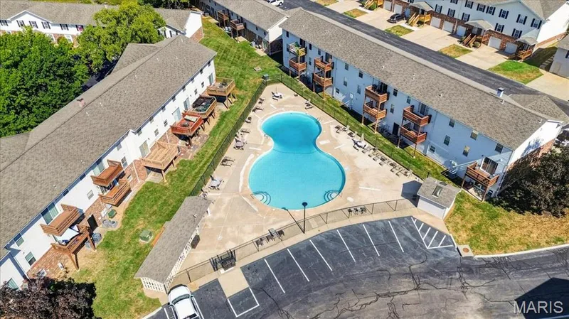 Community pool just around the corner from 885 Delray — 885 Delray Drive #H, St Peters, MO 63376