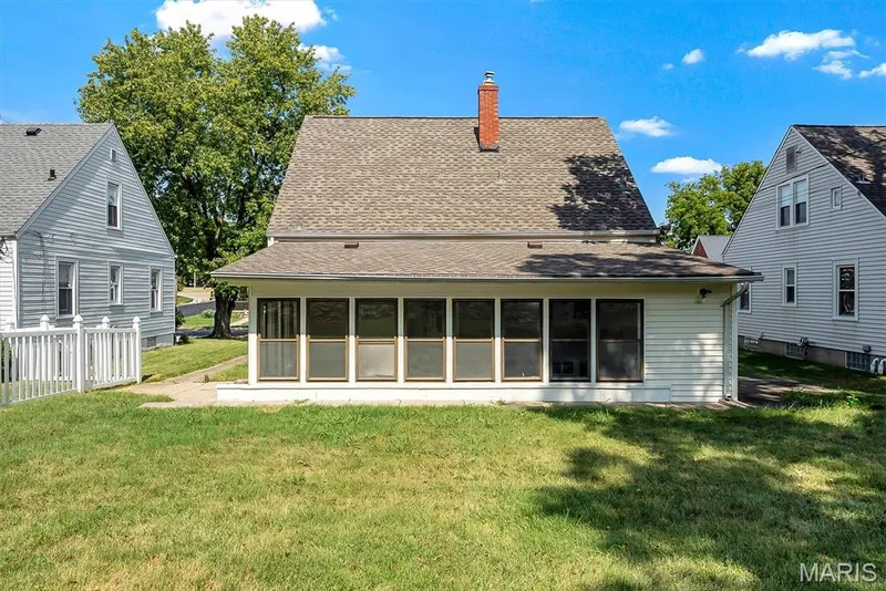 Extensive, partially fenced backyard! — 1165 Jackson Street, St Charles, MO 63301