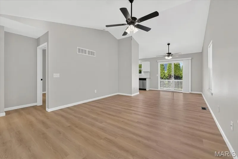 View from the entry highlighting the open floor plan — 1540 Batters Box Drive, O'Fallon, MO 63366