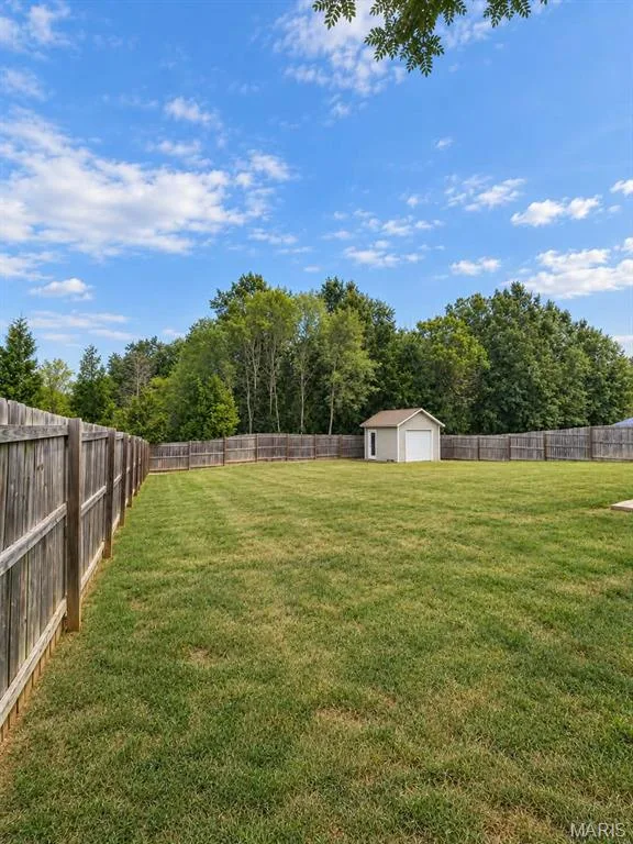 Private and backs to trees — 2548 Autumn Fields Lane, Wentzville, MO 63385