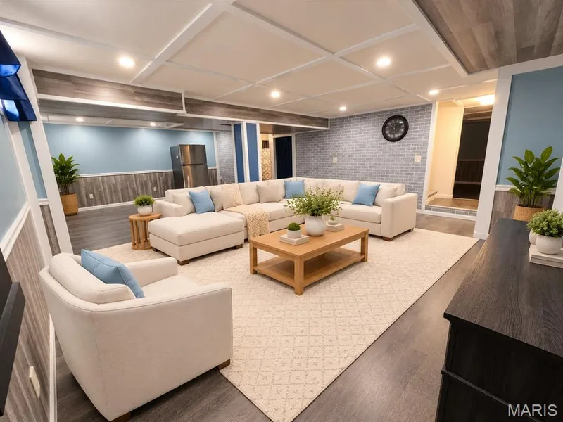 Renovated basement — 2548 Autumn Fields Lane, Wentzville, MO 63385
