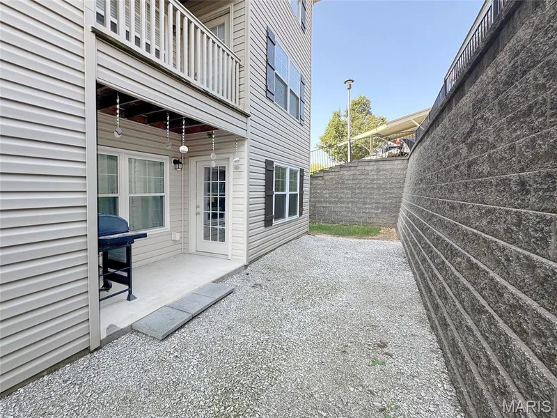 Private patio. — 312 Bramblett Hills, O'Fallon, MO 63366