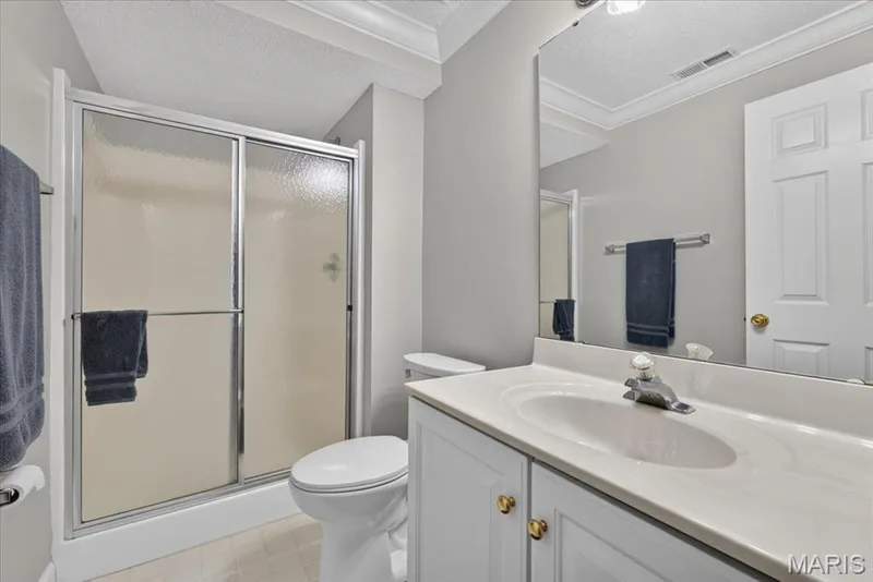 Full bath in lower level — 2169 Farnsworth Drive #1424A, O'Fallon, MO 63368