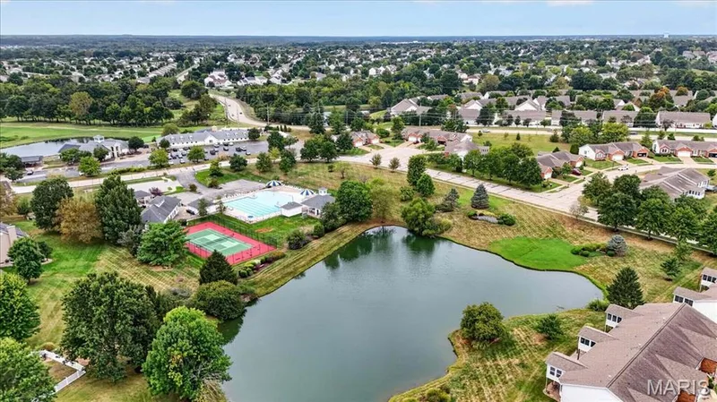Subdivision pond — 2169 Farnsworth Drive #1424A, O'Fallon, MO 63368