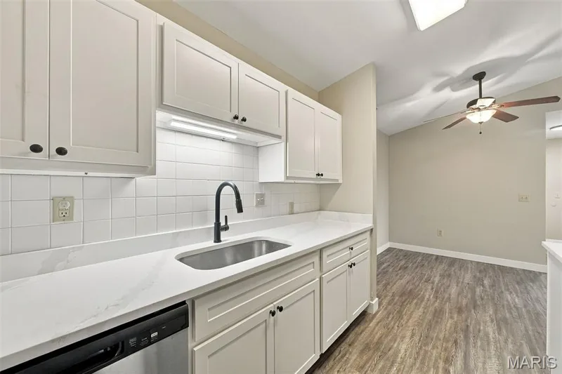 View from Kitchen to Dining Room — 2415 Sandalwood Creek Court #E, Wildwood, MO 63038