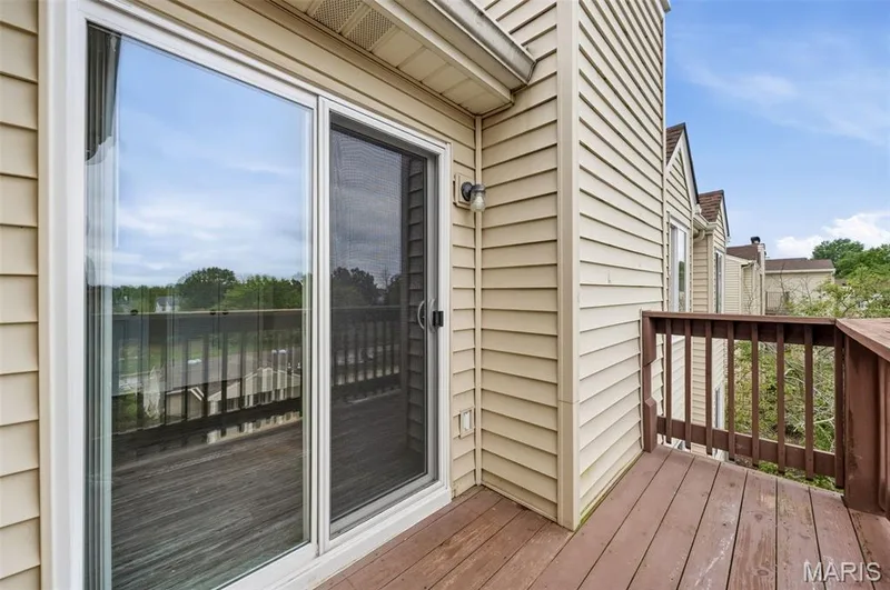 Sliding Door to Deck — 2415 Sandalwood Creek Court #E, Wildwood, MO 63038