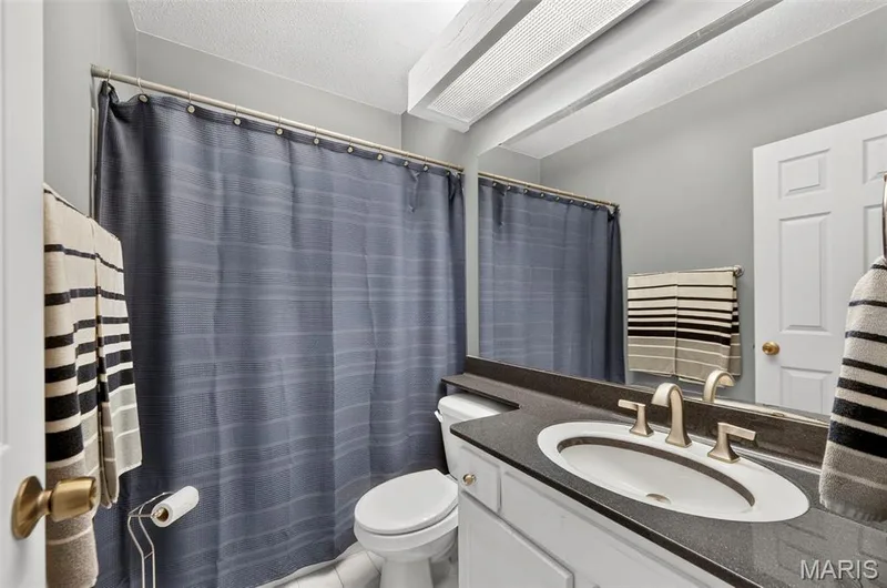 Main Level Primary Full Bathroom — 25 Vicksburg Station, St Charles, MO 63303