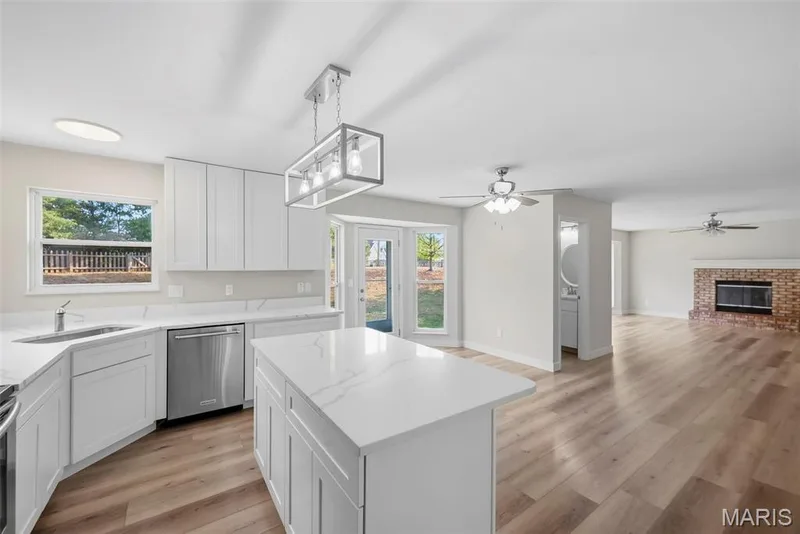 Plenty of Countertop space & cabinetry — 1014 Wake Court, Wentzville, MO 63385