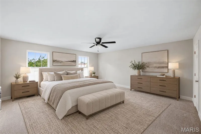 Virtually Stagged Owner's Suite — 1014 Wake Court, Wentzville, MO 63385