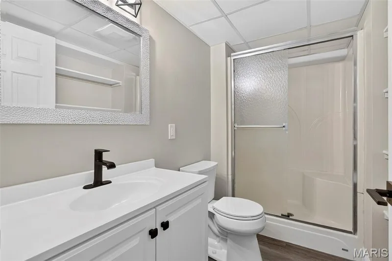 Third full bathroom in finished basement — 6401 Long Timber Drive, O'Fallon, MO 63368
