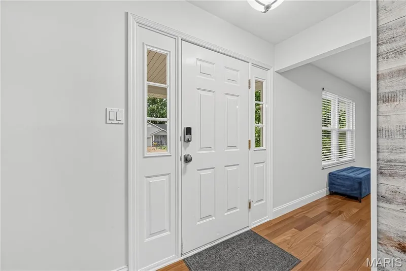 Entry Foyer with Engineered Hardwood Flooring — 1645 Wild Goose Run, St Charles, MO 63303