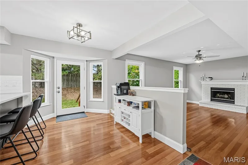 Bay Window with Atrium Door to Backyard Patio — 1645 Wild Goose Run, St Charles, MO 63303