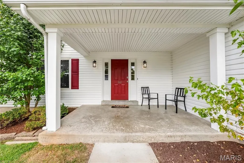 Welcoming Front Porch — 1645 Wild Goose Run, St Charles, MO 63303