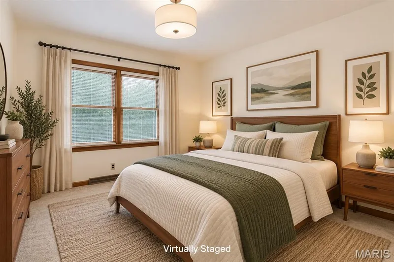 Virtually Staged Bedroom #3 — 219 Mexico Road, Wentzville, MO 63385