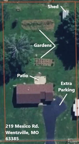 219 Mexico Road in Flint Hill, Missouri - .70 Acre Lot — 219 Mexico Road, Wentzville, MO 63385