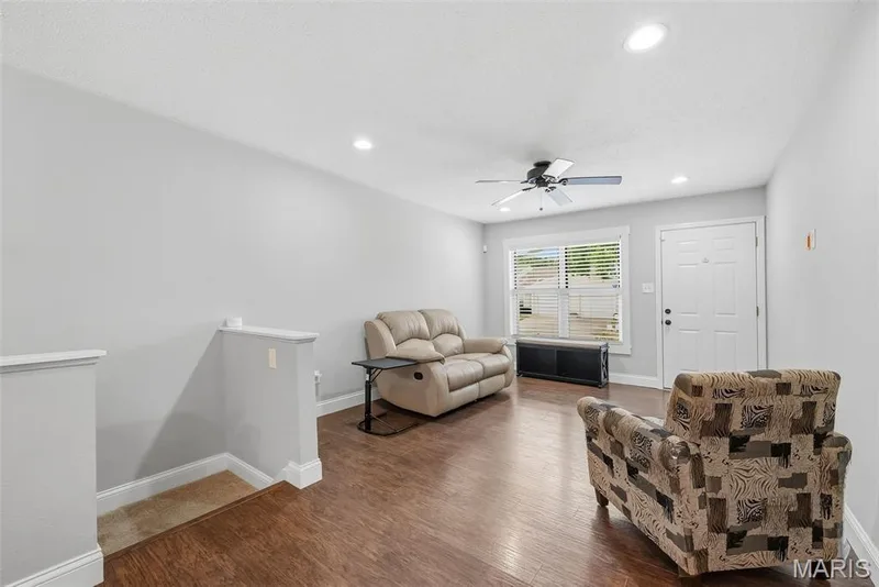 Front Entry and Living Room — 3248 Meadow Trail Drive #75, St Peters, MO 63376