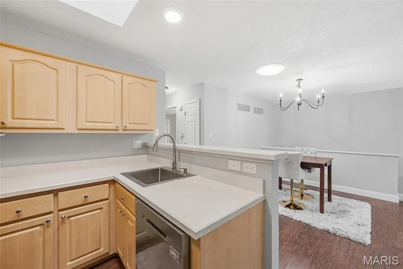 Kitchen and Dining Area — 3248 Meadow Trail Drive #75, St Peters, MO 63376