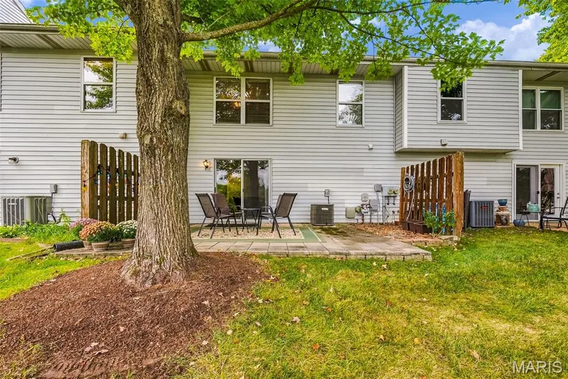 Patio with Privacy Fencing — 3248 Meadow Trail Drive #75, St Peters, MO 63376